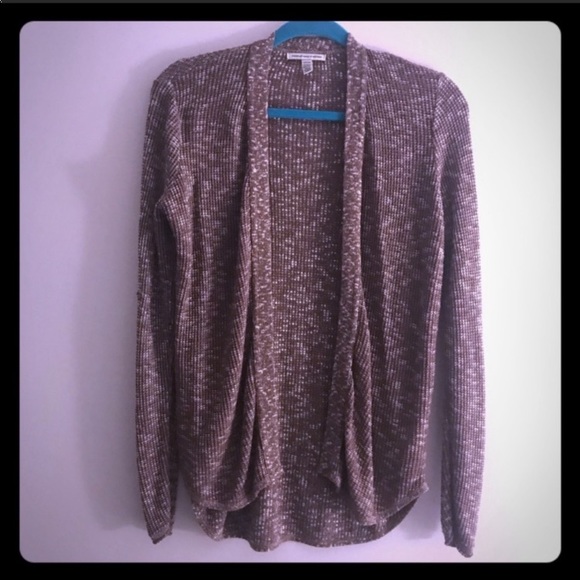 American Eagle Outfitters Sweaters - American Eagle Open Front Plum Cardigan Sweater S